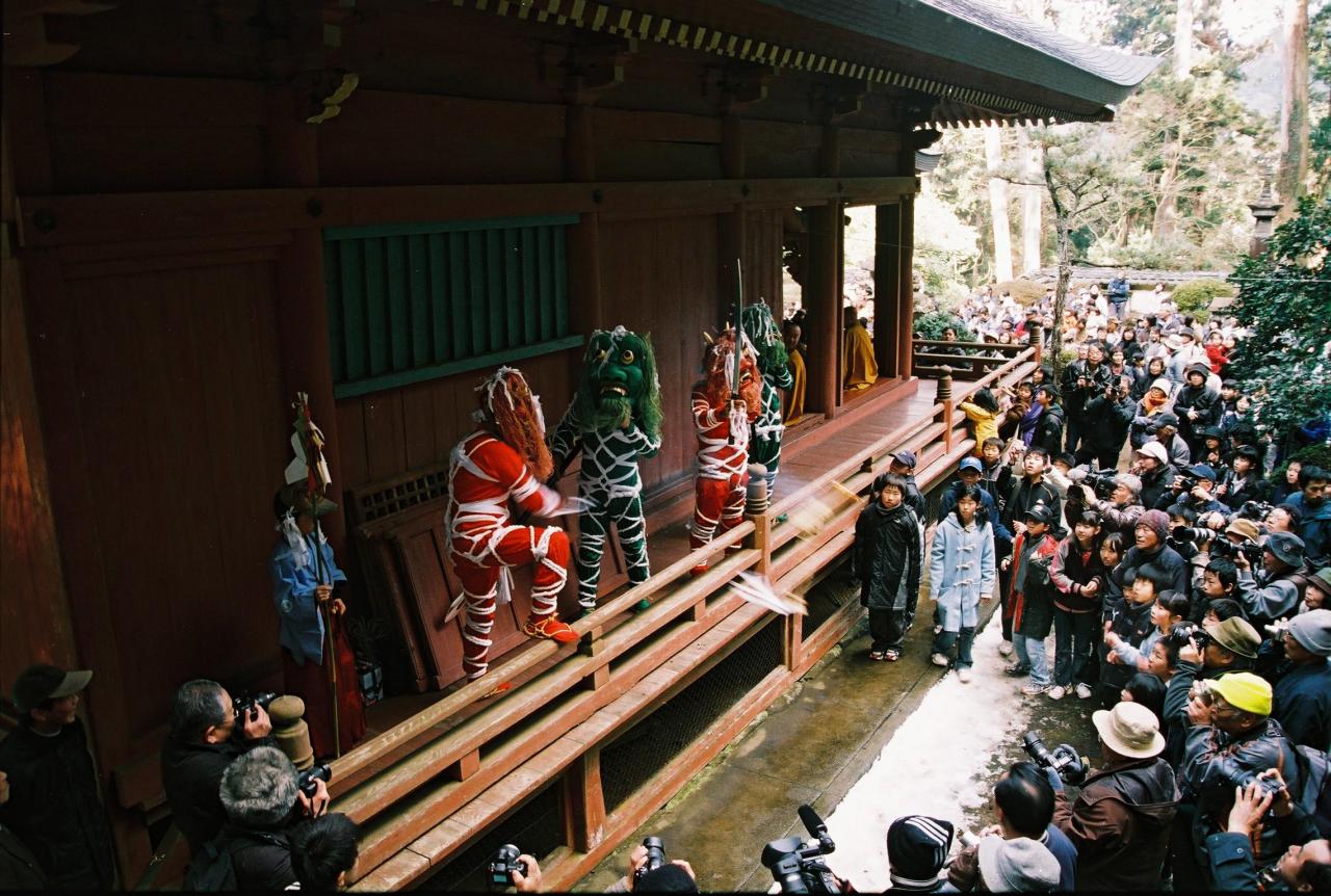 常勝寺追儺式(鬼こそ)の写真