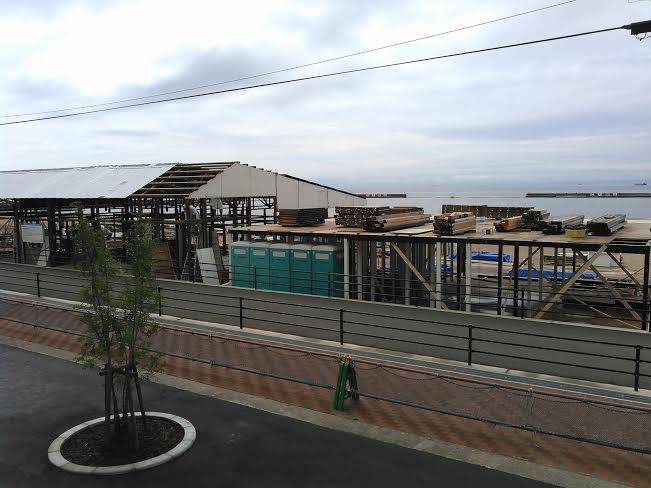 【須磨の海　6/21現在】海の家が建って、「街」になってきましたよ♪ 海水浴スタート日も発表！！