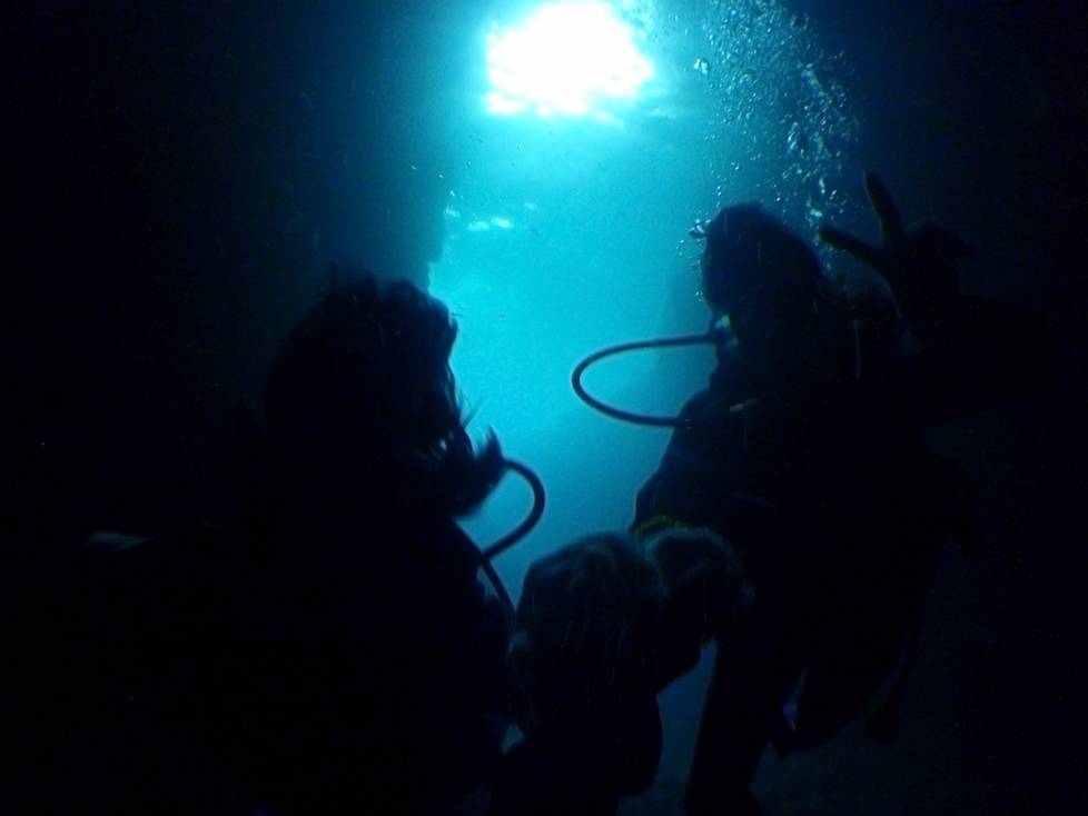 沖縄の青の洞窟で体験ダイビングにいってきた！